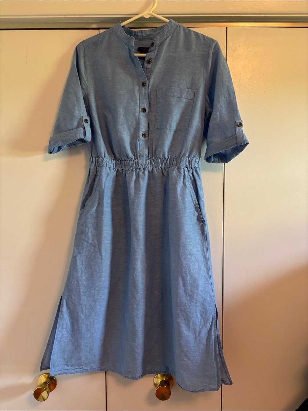 Light Blue Shirt Dress